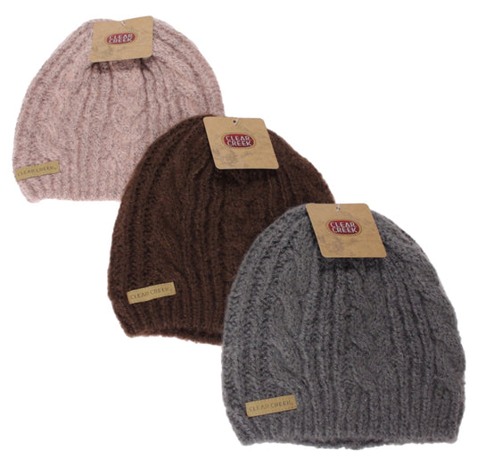 Women's Clear Creek Cable Knit Pull Hat