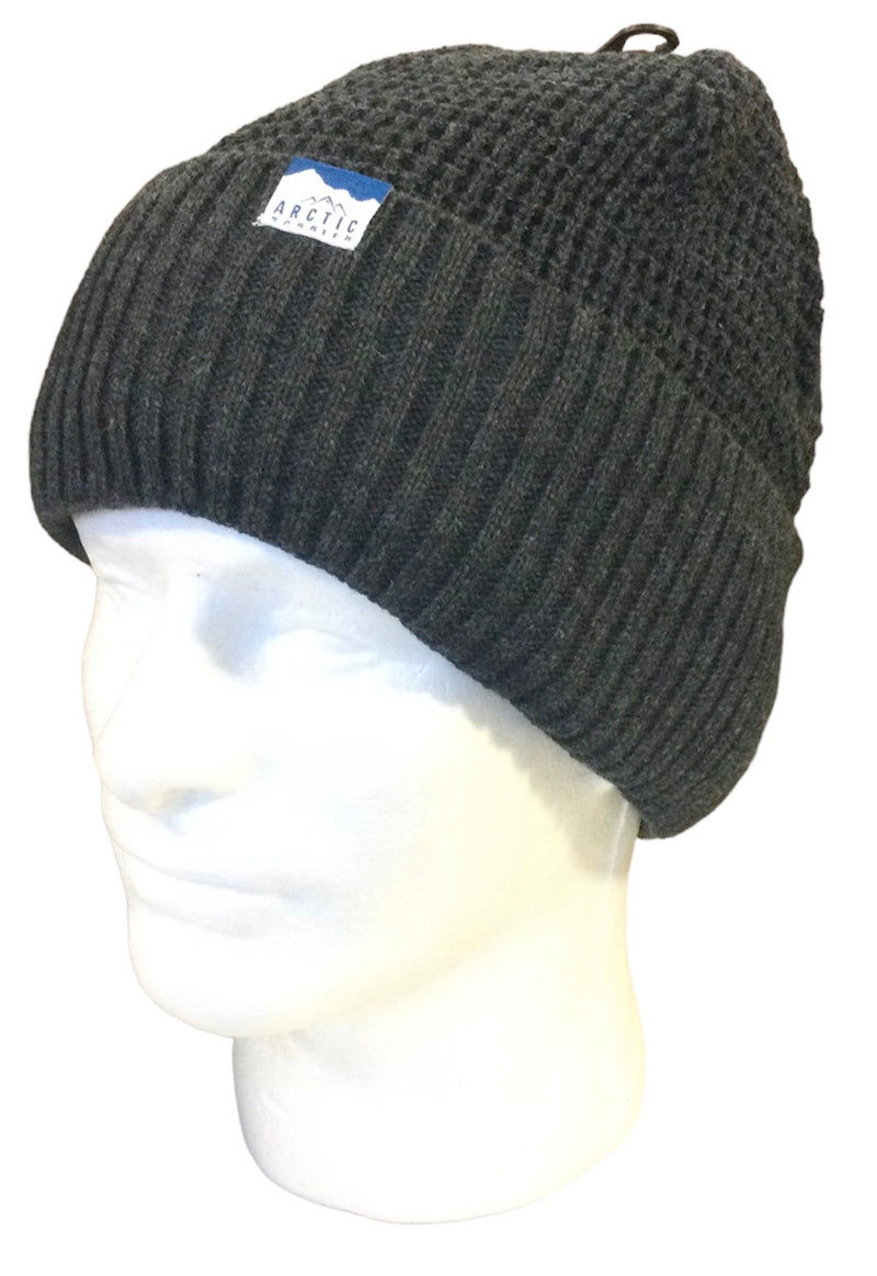 Load image into Gallery viewer, Men's Sherpa Lined Knit Cuffed Hat
