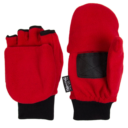 Mens Pop Top Gloves with Thinsulate + Texting Thumbs