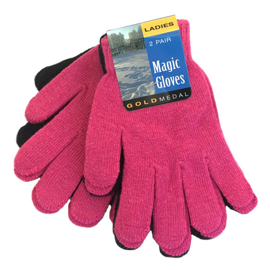 Womens Magic Winter Gloves (2-Pack)
