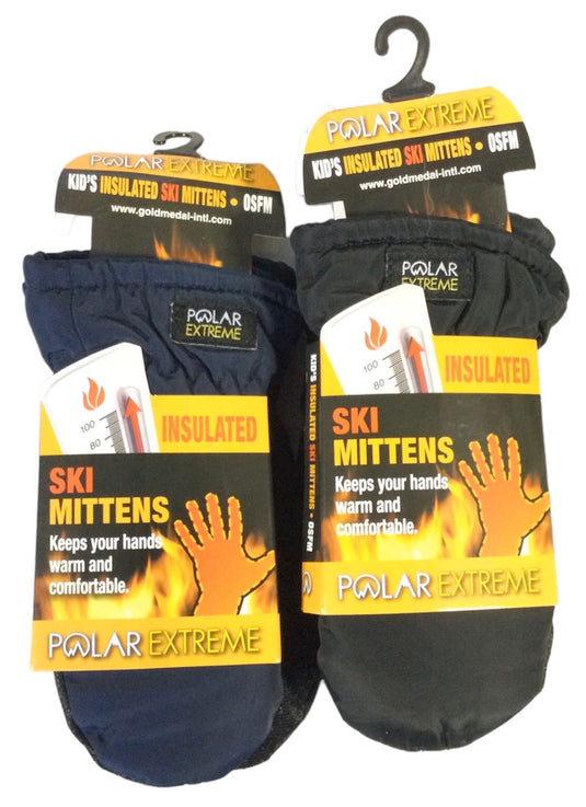 Polar Extreme Heat Kid's Sherpa Lined Ski Mitten