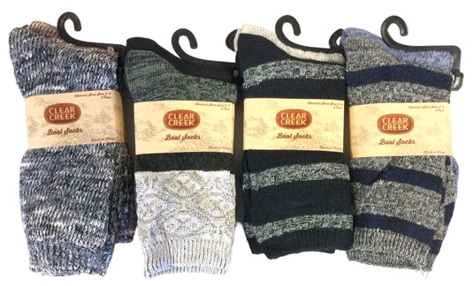 Clear Creek Women's 2 Pack Fashion Boot Socks