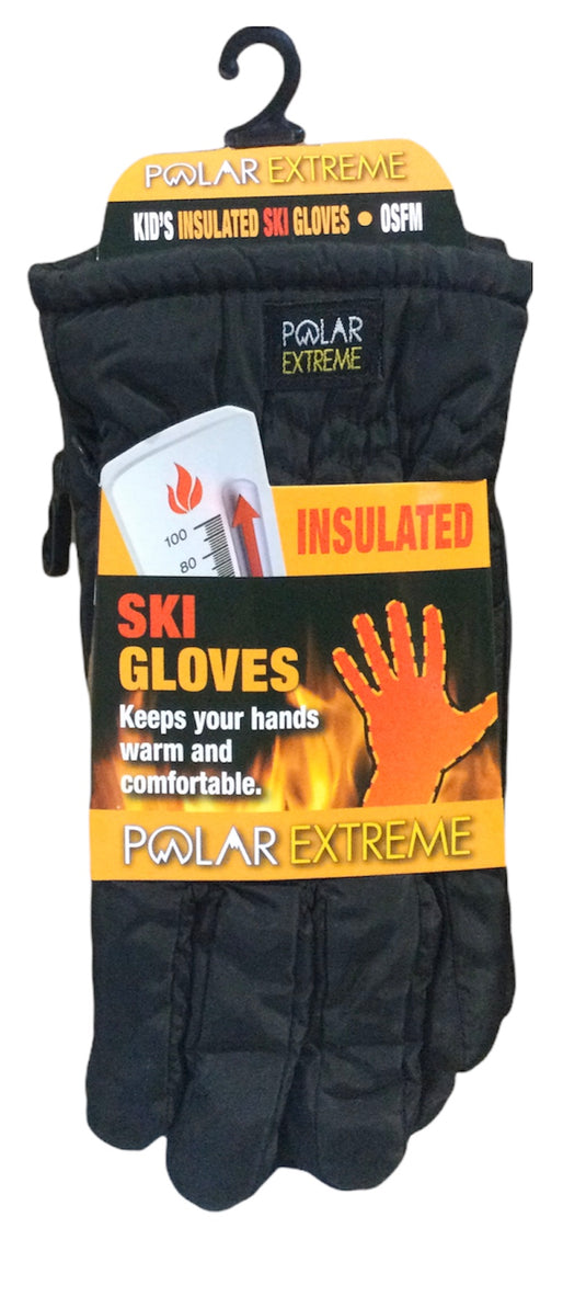 Polar Extreme Heat Kid's Sherpa Lined Ski Glove